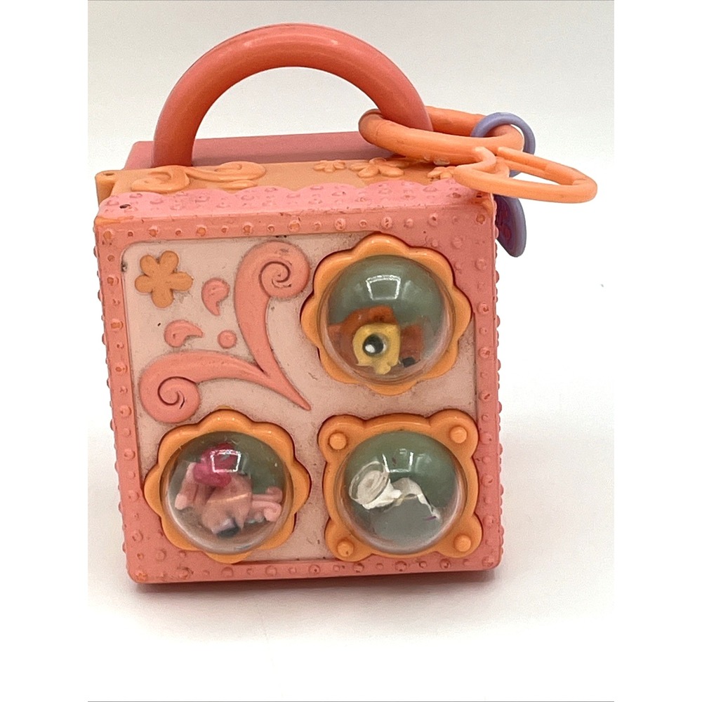 Hasbro Littlest Pet Shop Teeniest Tiniest Pop Up PLAYSET Monkey Bird Butterfly